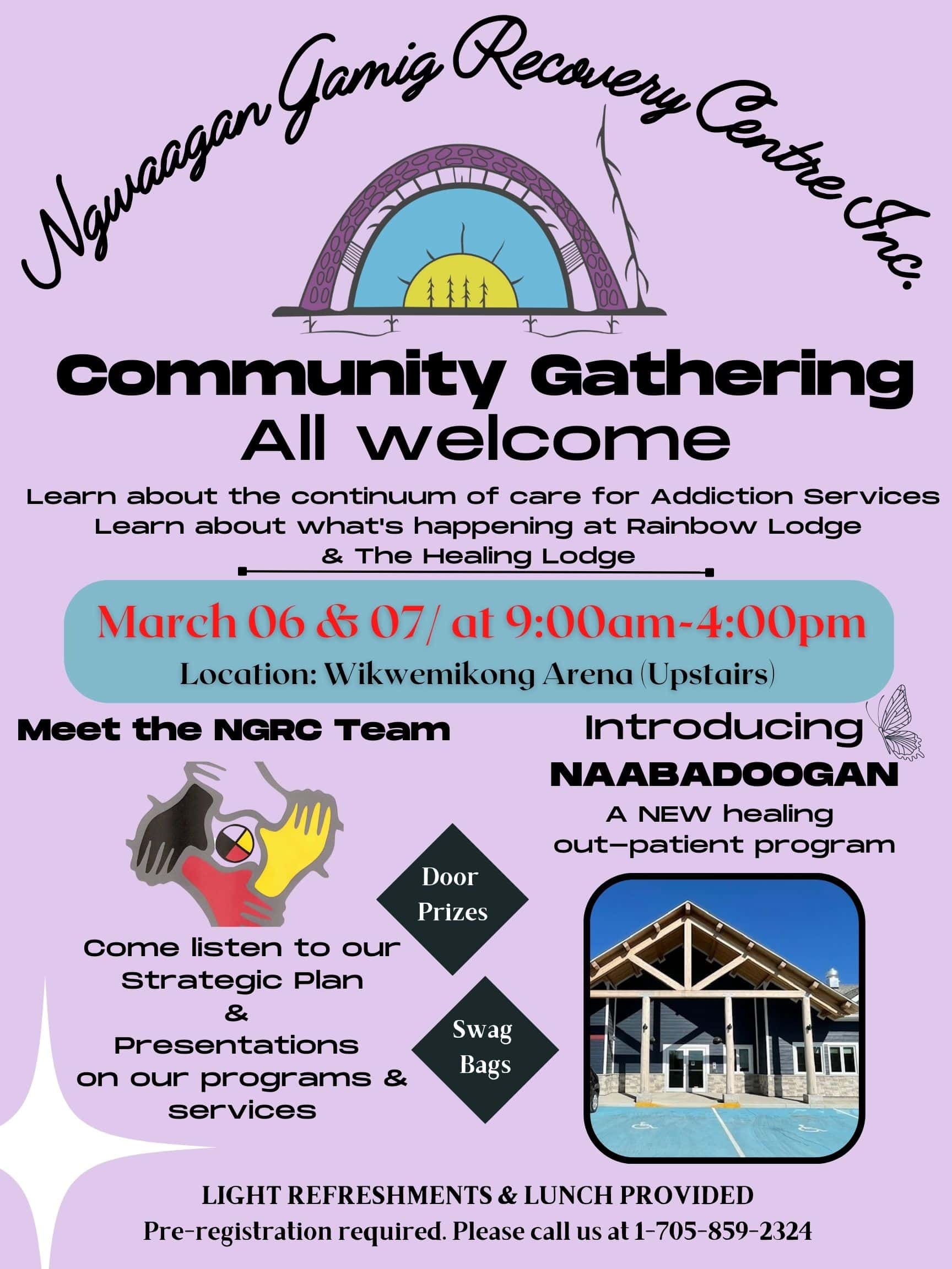 Community Gathering — Wiikwemkoong Unceded Territory
