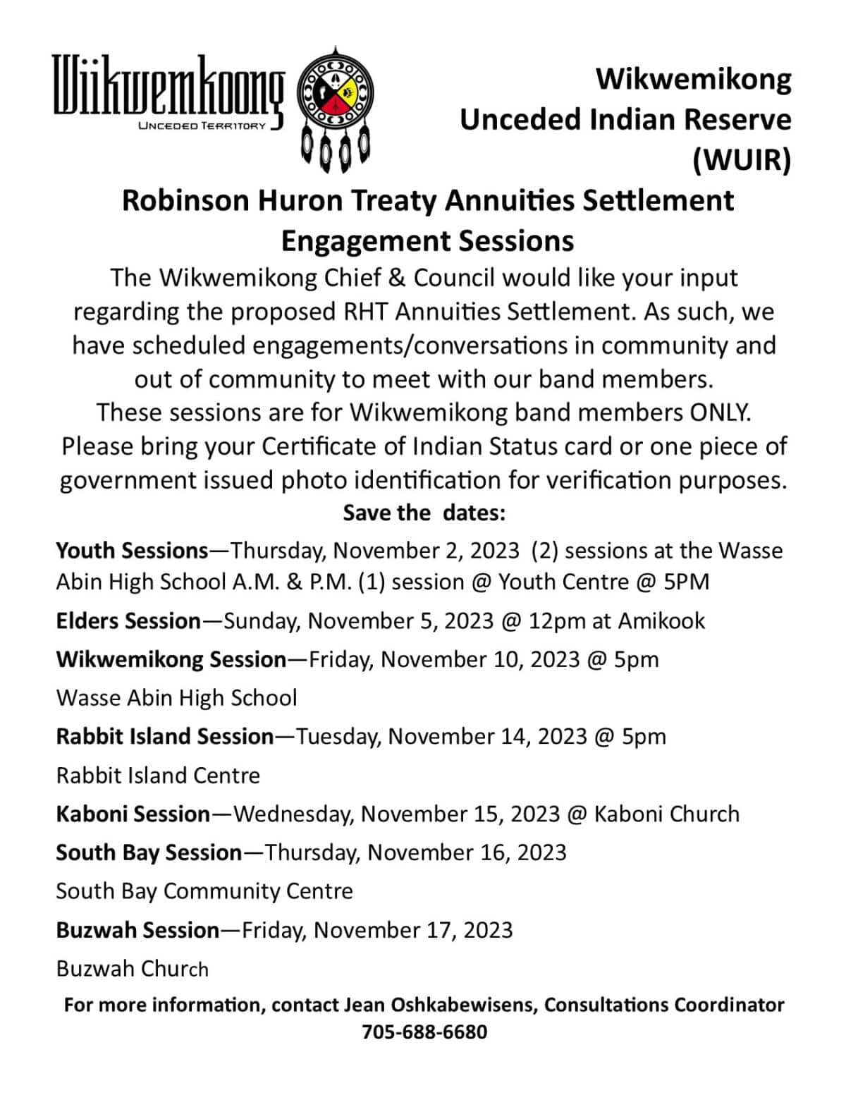 Welcome Wiikwemkoong Unceded Territory Welcome Wiikwemkoong Unceded Territory